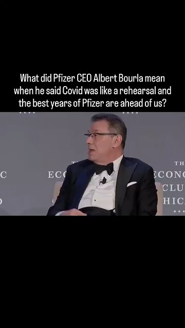 💉THROWBACK: Pandemic was just a warm-up for Big Pharma, says Pfizer boss
