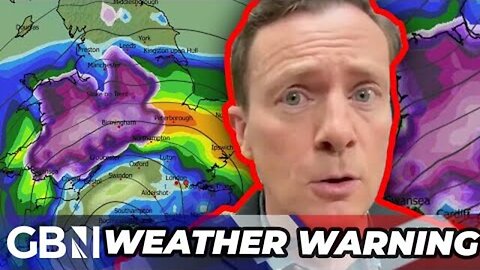 UK weather: DANGER TO LIFE as rare RED weather warning issued for Storm Goretti