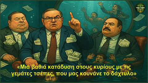 Μια βαθιά κατάδυση σε αυτούς τους ληστές που μας κουνάνε το δάχτυλο να σφίξουμε το ζωνάρι.