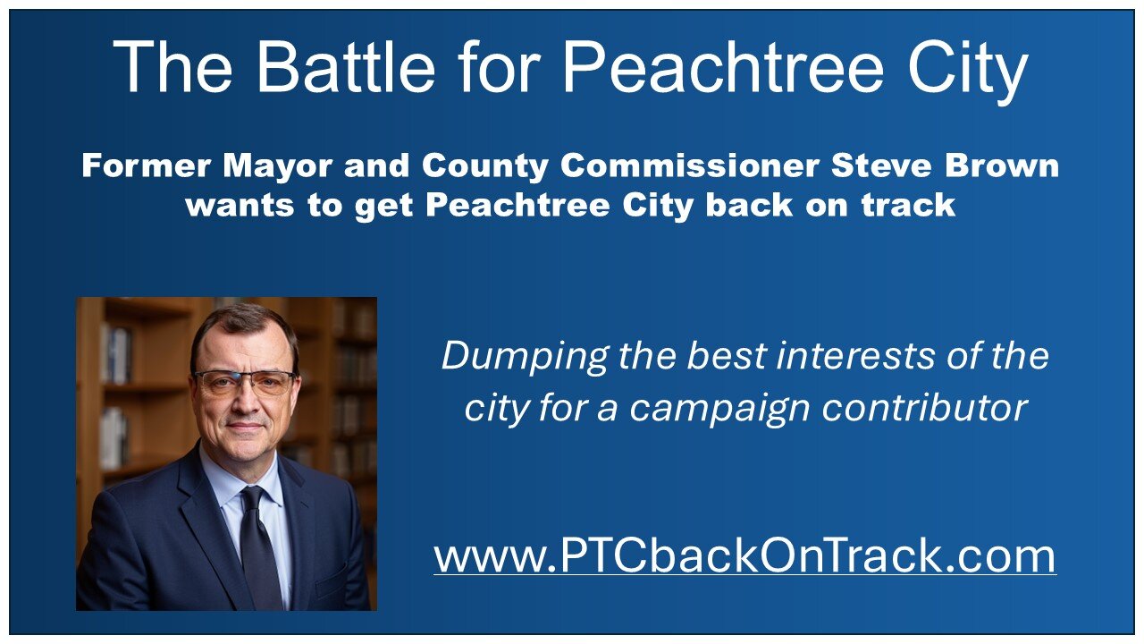 The Battle for Peachtree City Georgia