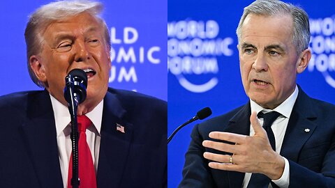 Trump Dog Walks Canada’s Mark Carney – 'Remember That Before You Speak'