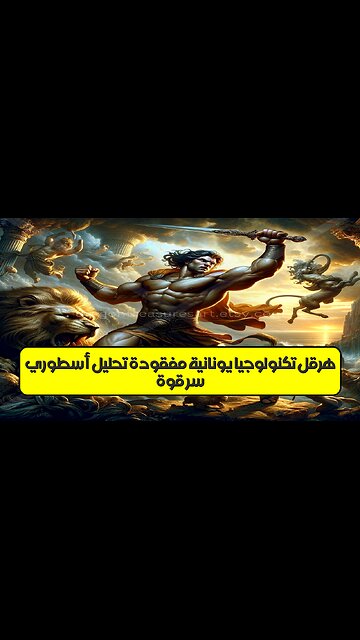 سرّ قوّة هرقل: تكنولوجيا يونانية مفقودة؟ تحليل أسطوري #تاريخ #أساطير #تحليل