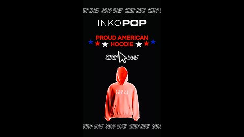 PROUD AMERICAN FLEECE HOODIE
