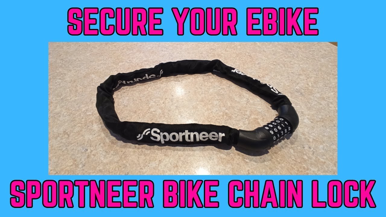 Secure Your Ebike - Sportneer Bike Chain Lock