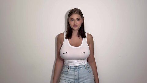 [4K USA] No Bra Top Try On Haul