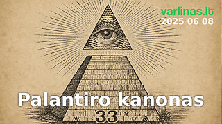 Varlinas tiesiogiai - 2025 06 08 - Palantiro kanonas ir klausimai / atsakymai