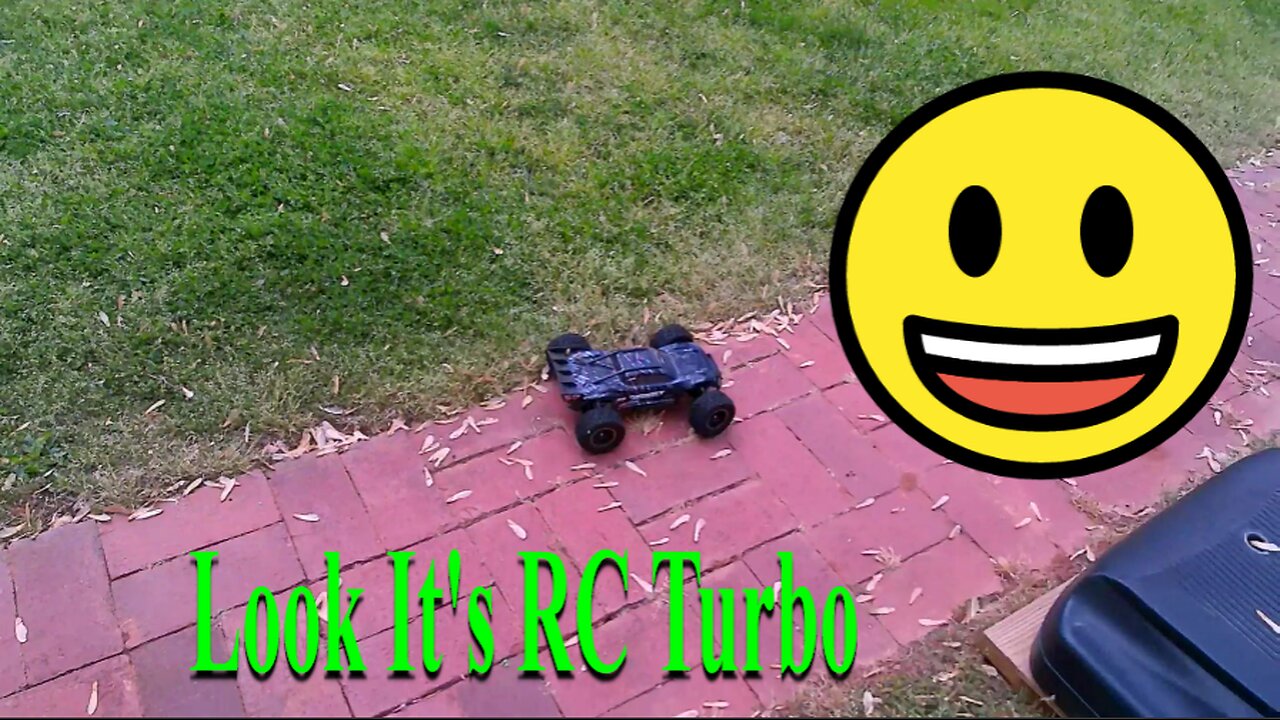 RC Turbo Trying To Climb a Tree Today
