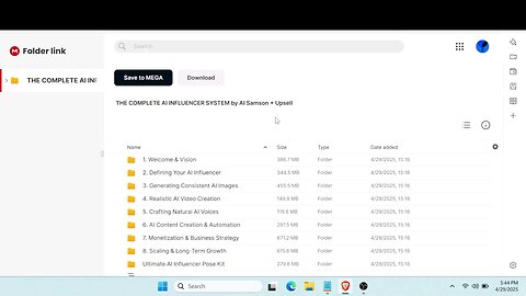 The Complete AI Influencer System - AI Samson + Upsell Download