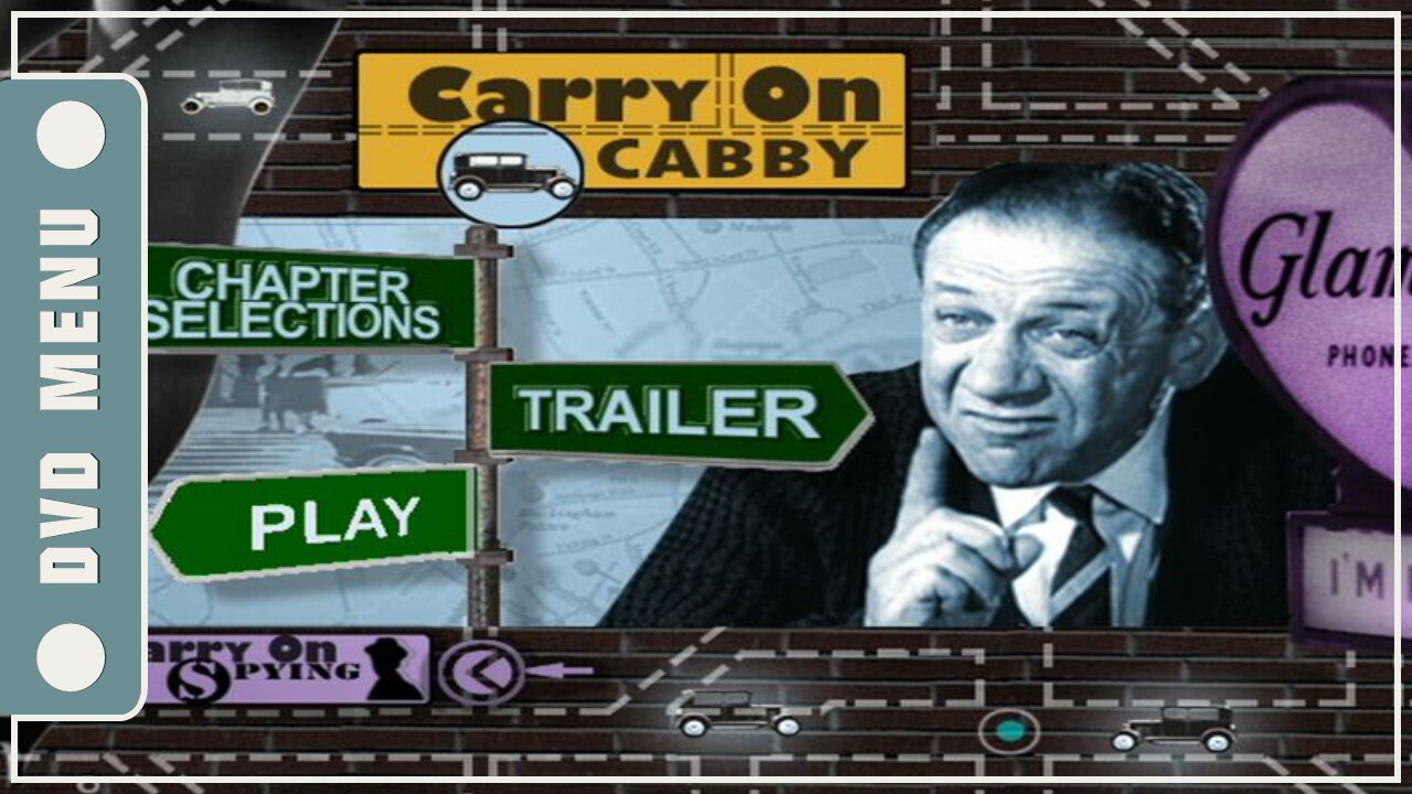 Carry On Cabby - DVD Menu