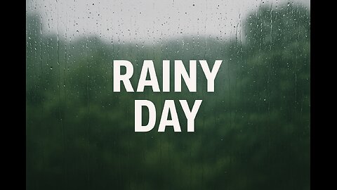 Rainy Day Vibes⛈️⛈️