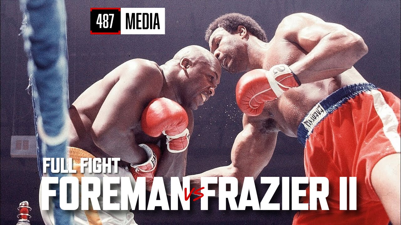 π₯ George Foreman vs Joe Frazier II - FULL FIGHT at The Nassau Coliseum, New York πΊπΈ 5/6/1976