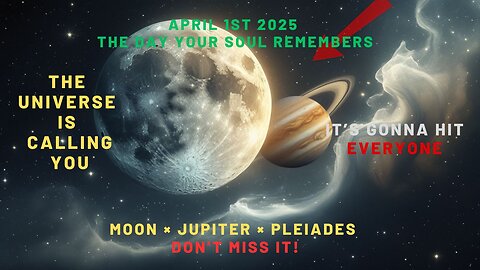 April 1, 2025: Taurus Moon, Jupiter & Pleiades Alignment — The Day Your Soul Starts to Remember