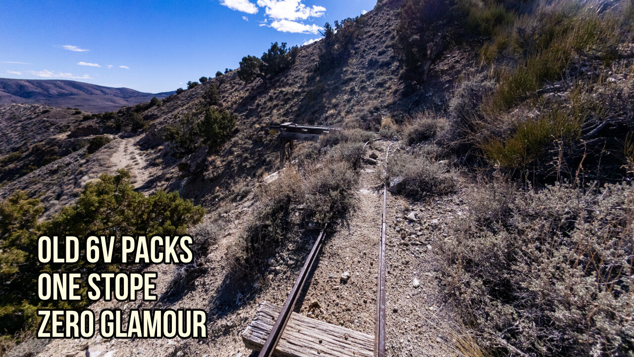 Forgotten Copper Adit: 6V Batteries & a Sketchy Ore Chute