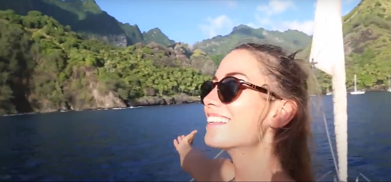 We Crossed the Pacific Ocean! HELLO PARADISE (Sailing La Vagabonde) Ep. 45