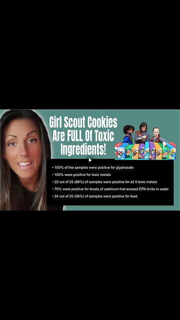 Girl Scout Cookies Are FULL Of Toxic Ingredients!