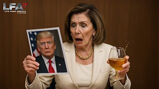 PELOSI TRIGGERD SEEING PRES TRUMP