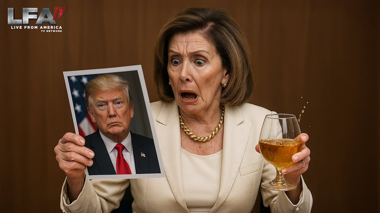 PELOSI TRIGGERD SEEING PRES TRUMP