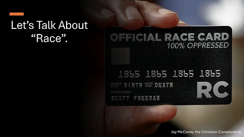 Let’s Talk About “Race”.