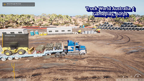 Truck World Australia 1, Gameplay, 60fps