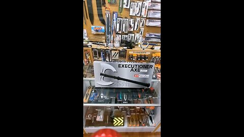 Honshu Midnight Forge Black Executioner Axe UC3604B #canada #shorts #fyp #yyj #bc #victoria #gothic