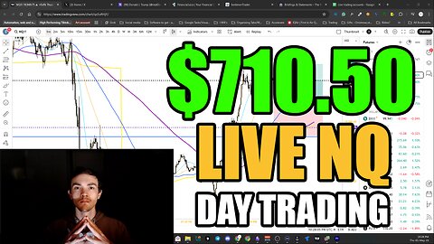 May 2 Stream Highlights | LIVE Day Trading NQ Futures | (+$710 - Slow Day)