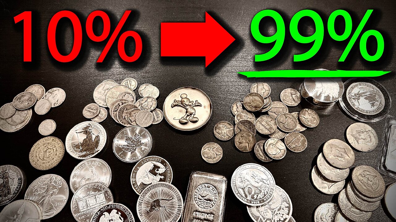 Does "Silver Purity" Matter? 10%, 35%, 40%, 80%, 90%, 92.5%, 99% Silver EXPLAINED