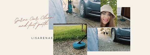 Car Clean and foot path clean