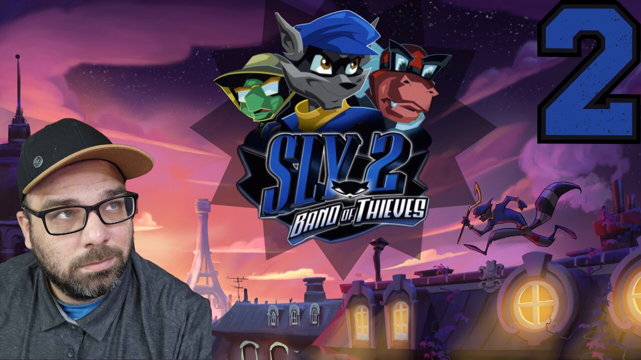 Playing Sly 2: Band of Thieves!! Playthrough Stream 2