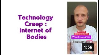 Technology Creep : Internet of Bodies