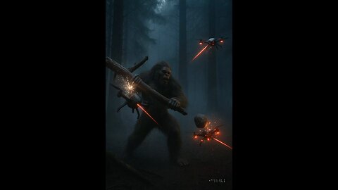 Bigfoot Drone Footage Part 3