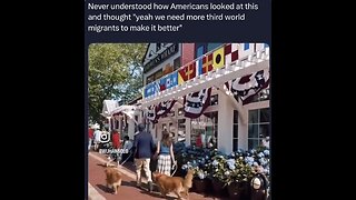 Americans looked at this and thought "yeah we need more third world migrants to make it better"