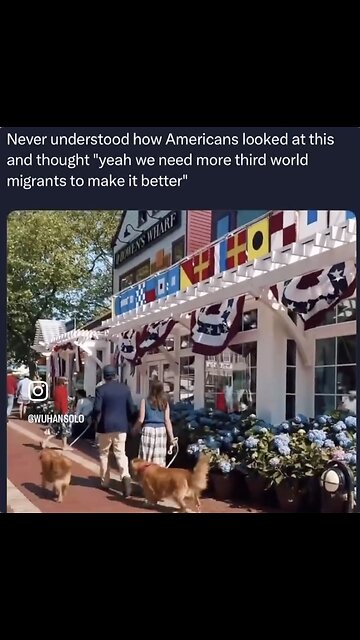 Americans looked at this and thought "yeah we need more third world migrants to make it better"
