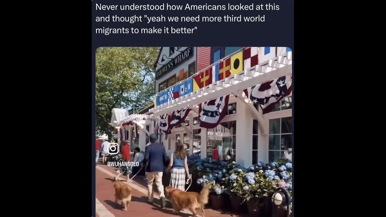 Americans looked at this and thought "yeah we need more third world migrants to make it better"