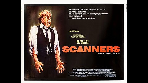 1981 David Cronenberg's SCANNERS on this week's Monstrous Movies