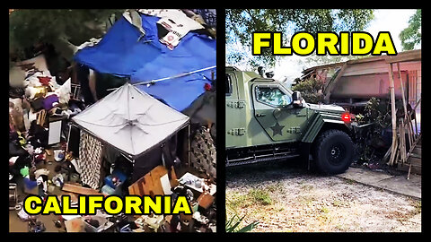Florida Takes Out The TRASH, California Adds Bags