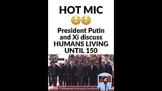 HOT MIC catches WILD conversation between President Xi and Putin