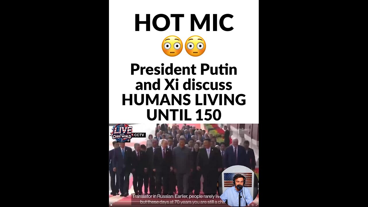 HOT MIC catches WILD conversation between President Xi and Putin