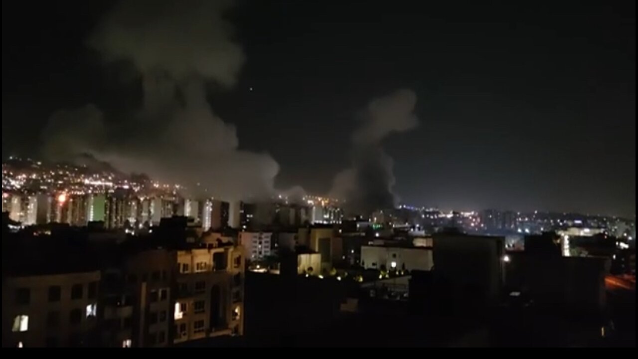 Israel begins its bombardment of Iran