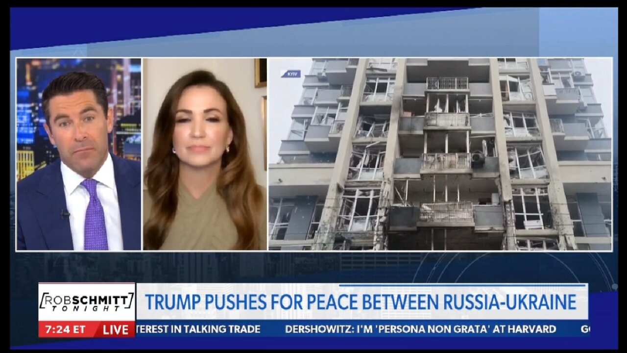 TRUMP PUSHES FOR PEACE BETWEEN RUSSIA-UKRAINE