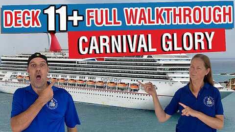 Is Carnival Glory Spa Deck 11 Worth It? | Tall Man's Cruise Adventures