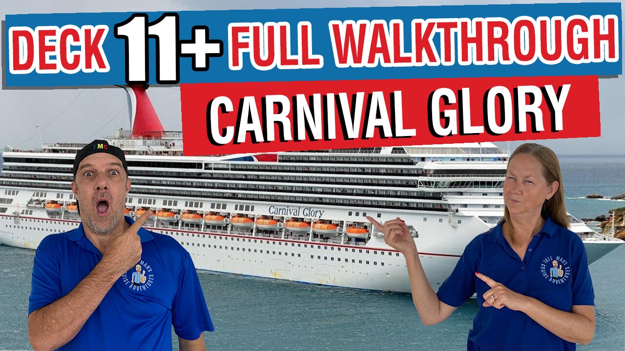 Is Carnival Glory Spa Deck 11 Worth It? | Tall Man's Cruise Adventures