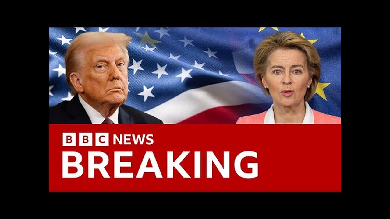 EU imposes extra 25% tariffs on US imports | BBC News