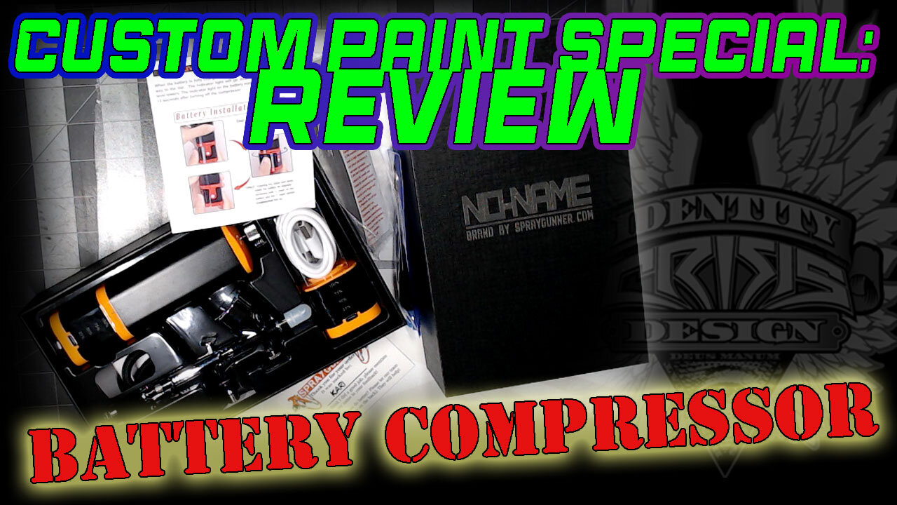 Custom Paint Special: Review the NO-NAME Battery Compressor