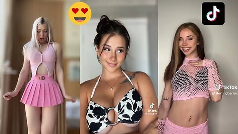 Hot cute girls dancing, no panties compilation