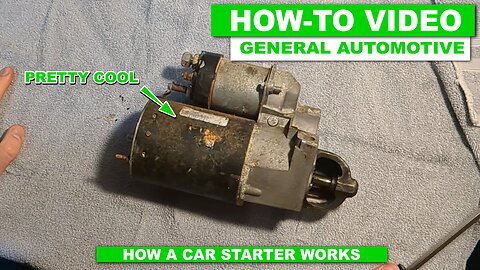 How A Car Starter Works