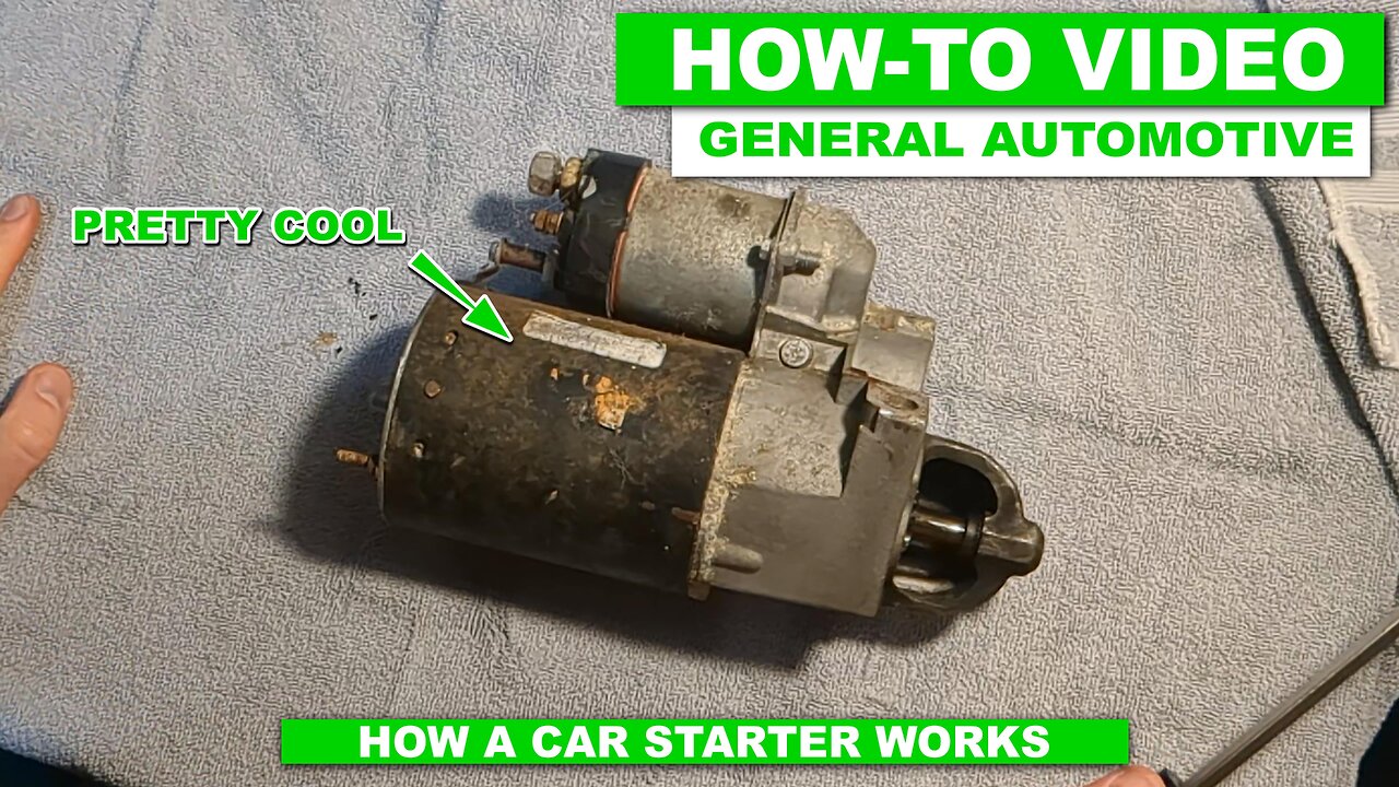 How A Car Starter Works