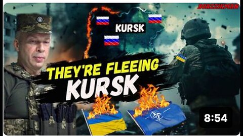 "Ukrainian Soldiers Start Mass Exodus From Kursk, Leaving Behind Dead and Wounded"