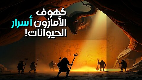 رسومات الكهوف: أسرار حيوانات الأمازون المفقودة؟ ️