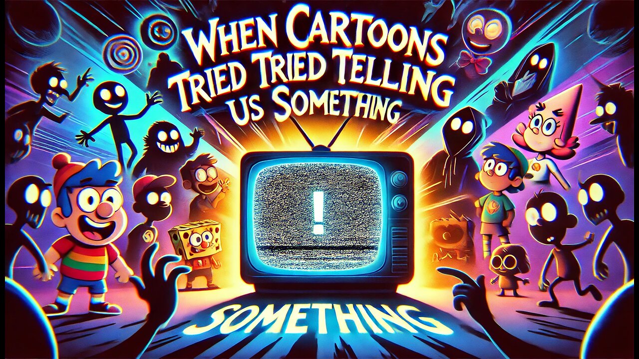 WHEN CARTOONS TRIED TELLING US SOMETHING