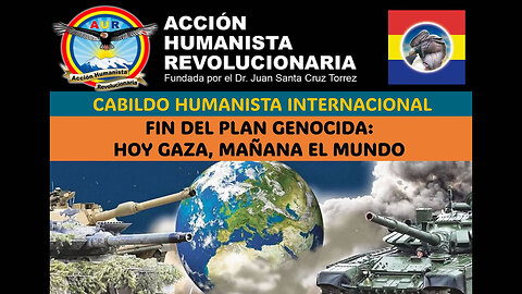 29-07-2025 FIN DEL PLAN GENOCIDA: HOY GAZA, MAÑANA EL MUNDO